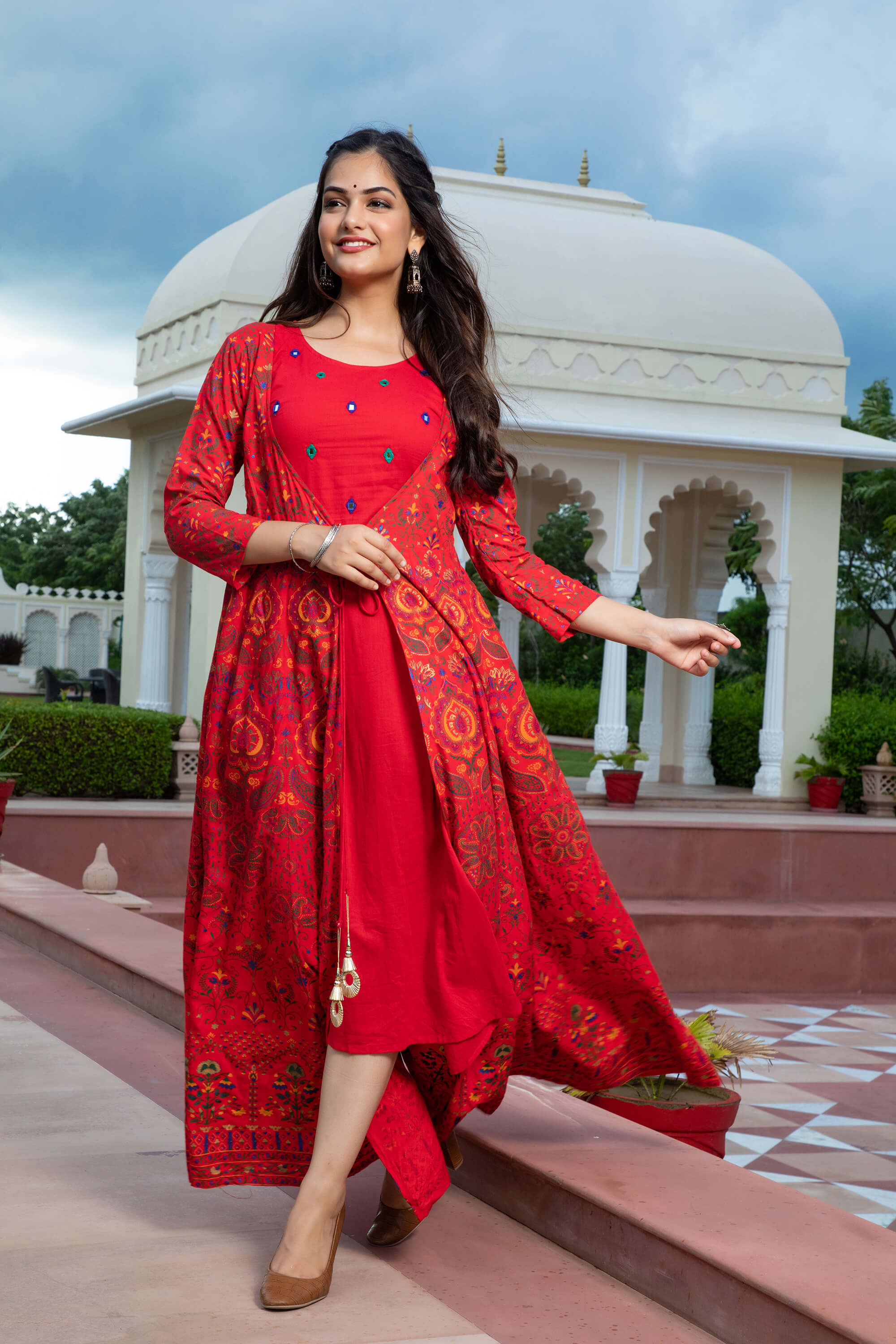 Elegant on sale anarkali dress