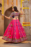 Deep Pink Lehenga Online