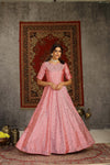Buy Georgeous Pink Gown Dress