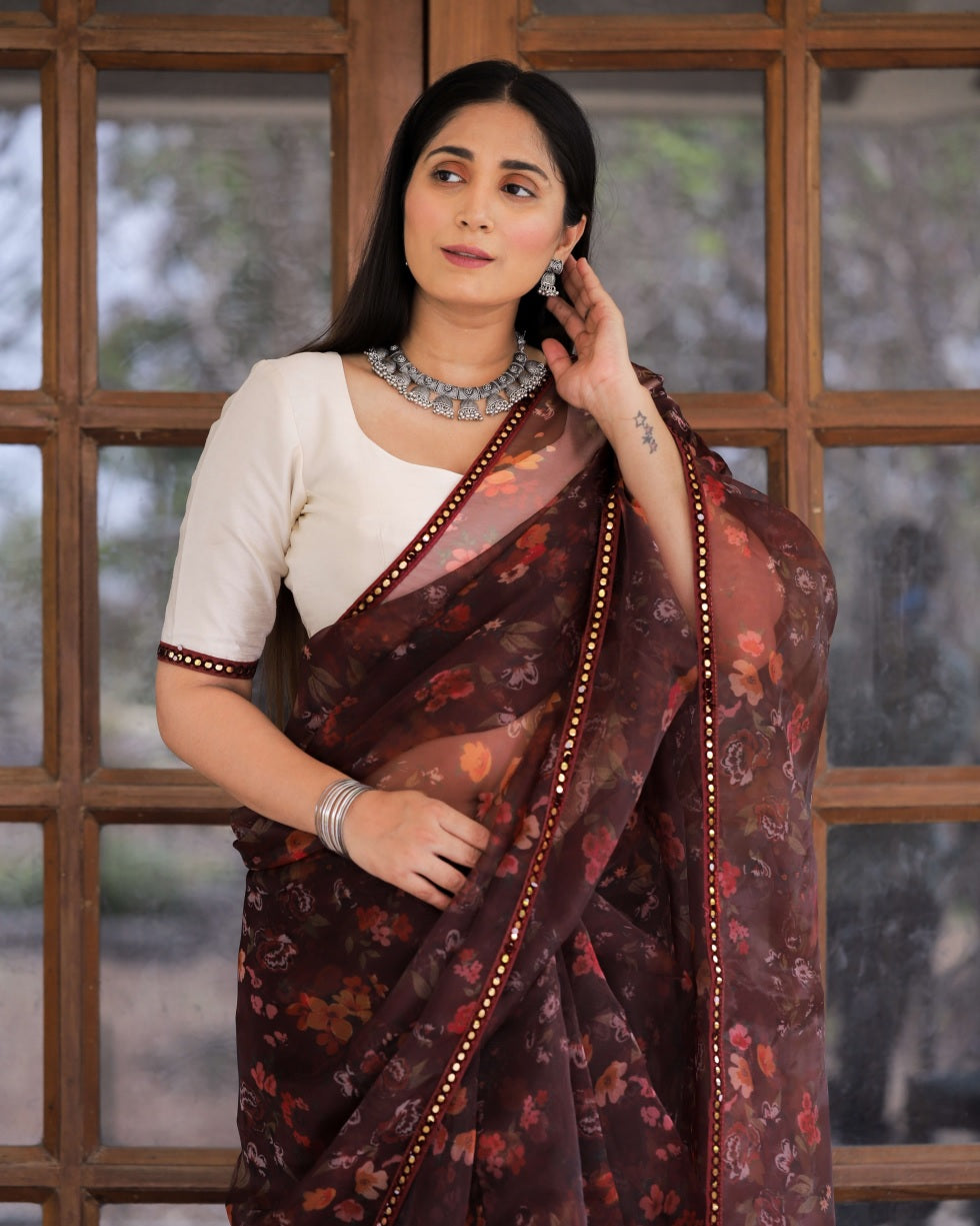 Gorgeous saree Collection at Gusto Village