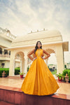 Mustard Yellow Gown