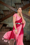 Buy Pink saree online for wedding