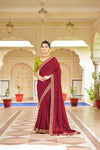 luxurious saree online at gusto village