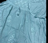 Chikankari Mul Cotton Short Dress: Elegant Women's Attire